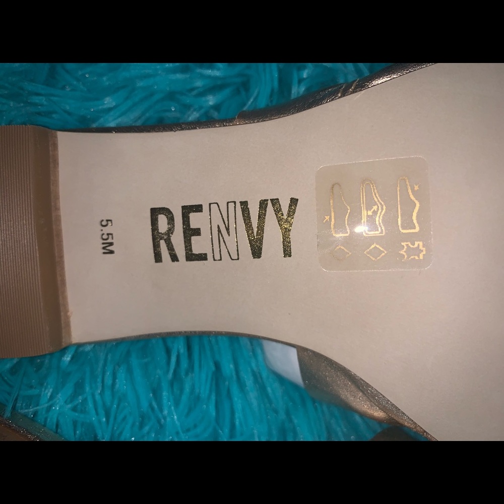 RENVY Ruffled Leather Slides - Picture 8 of 8